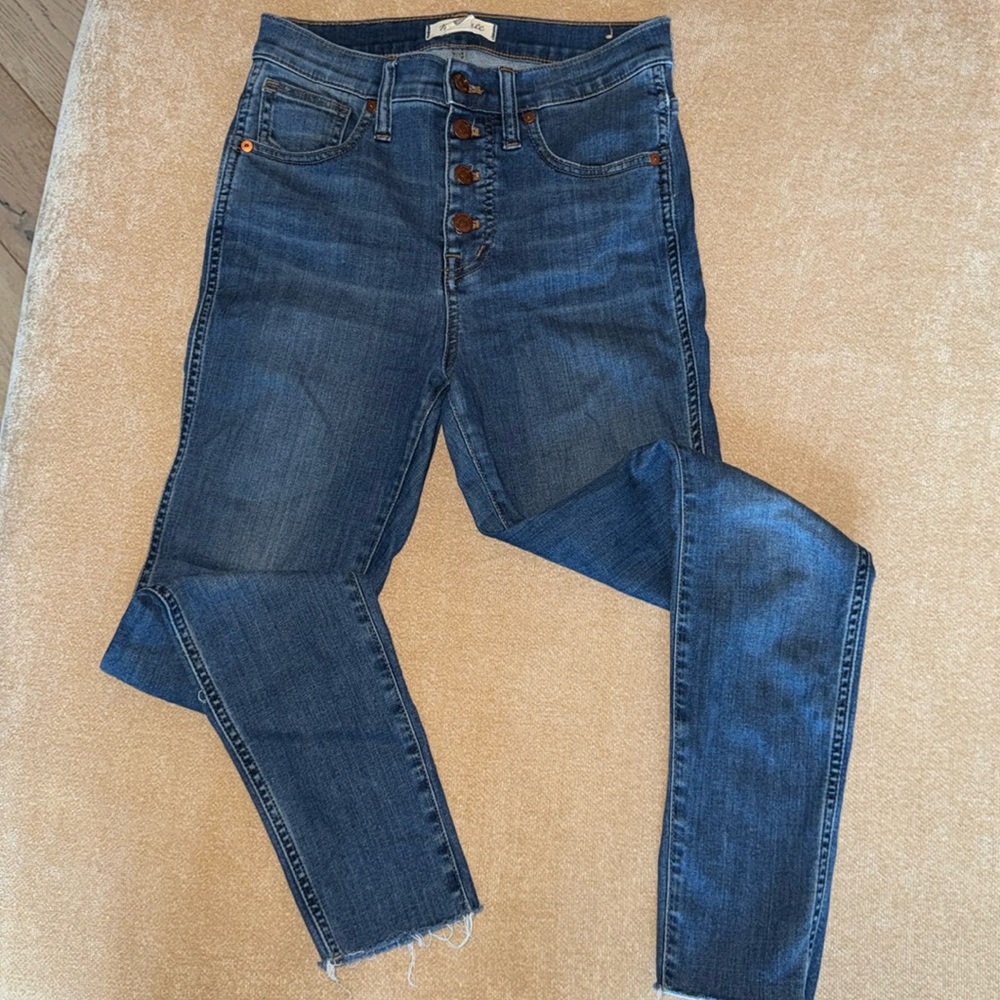 Madewell High rise jeans
